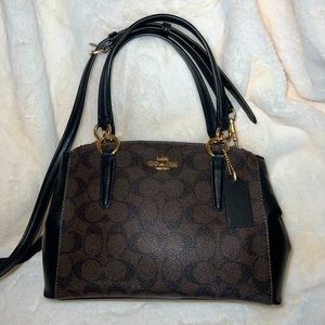 Leather Coach purse